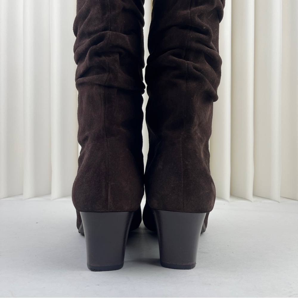 Talbots Devon2 Suede Heeled Boots - Picture 4 of 14